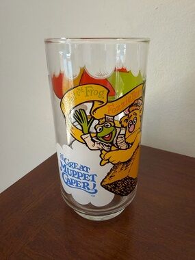 Vintage 1981 McDonald’s The Great Muppet Caper Gonzo Collector Drinking Glass
